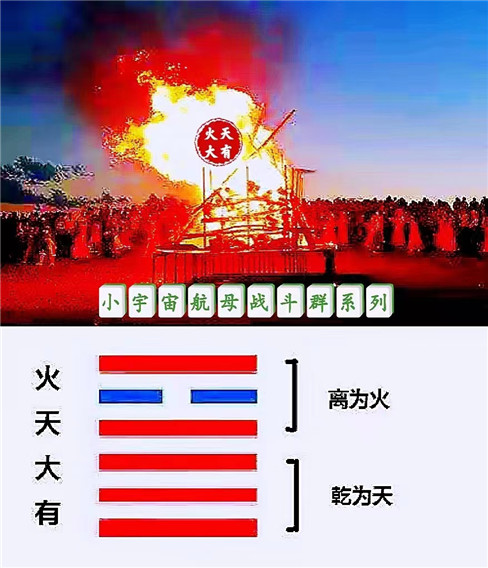 易經64卦商業最好一卦命名的小宇宙航母“火天大有號”啟航了 易經64卦商業最好一卦命名的小宇宙航母“火天大有號”啟航了